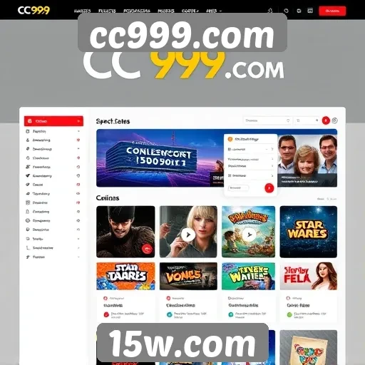 Exploração das funcionalidades do site cc999.com